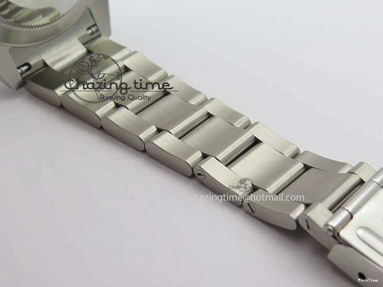MiroTime 0523 SoftTouch Submariner 16610LV SS Green Metal Bezel JF 1:1 Best Edition Black Dial On SS Bracelet SH 3755
